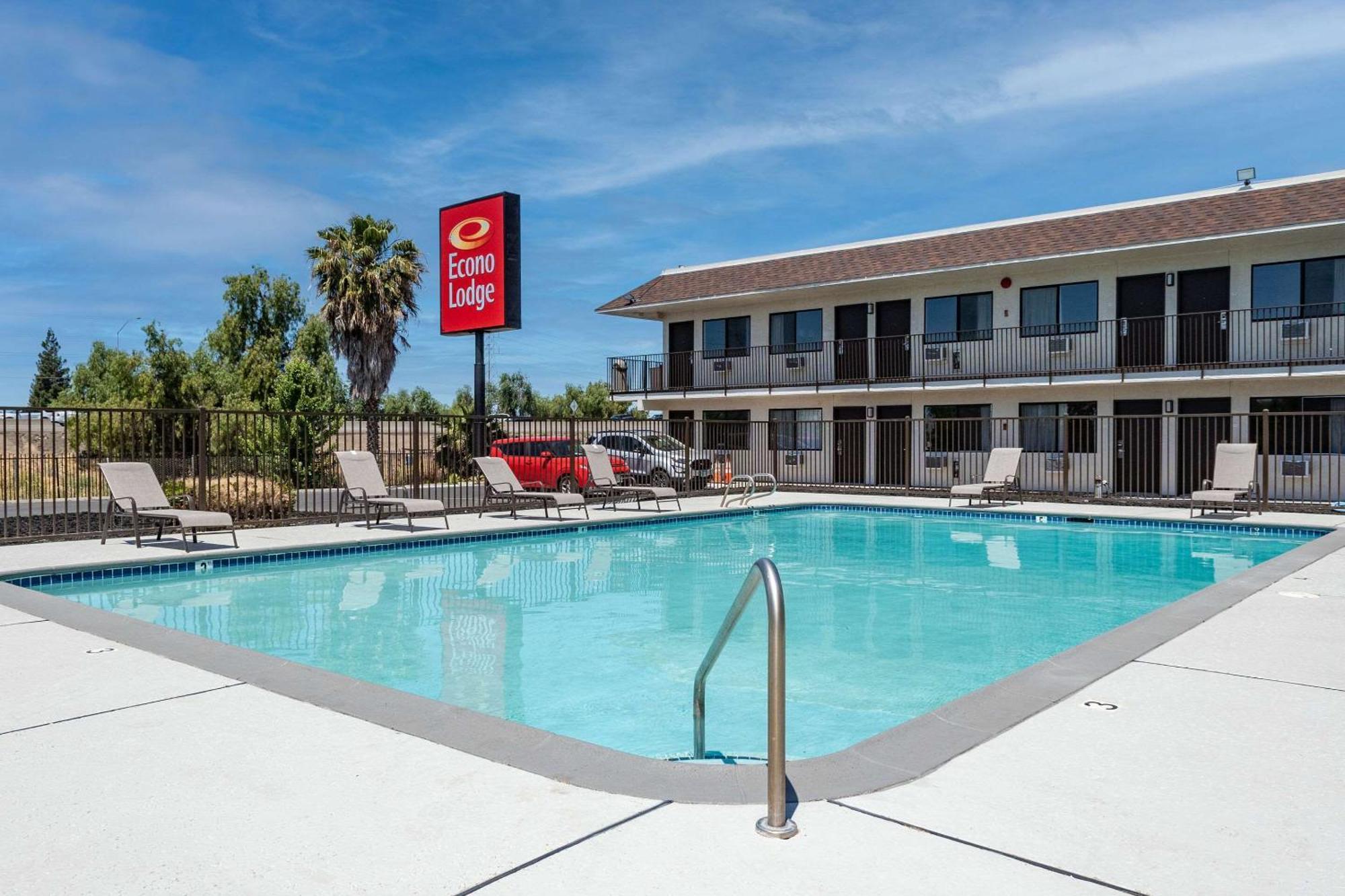 Econo Lodge Stockton Near I-5 Fairgrounds Eksteriør billede